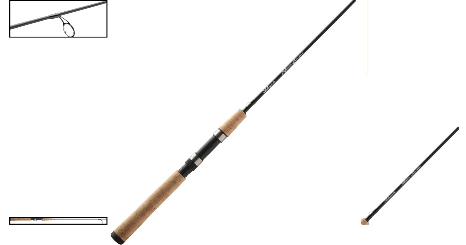 Micro Spinning Rod 5.5ft – Lightweight Graphite for Bass Fishing Enthusiasts