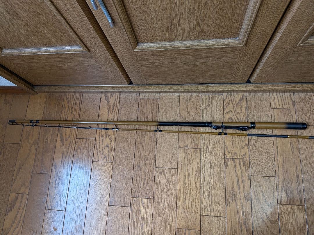 Okinose Filefish 2.1m Boat Rod for Kawahagi Fishing Brown/Black Used