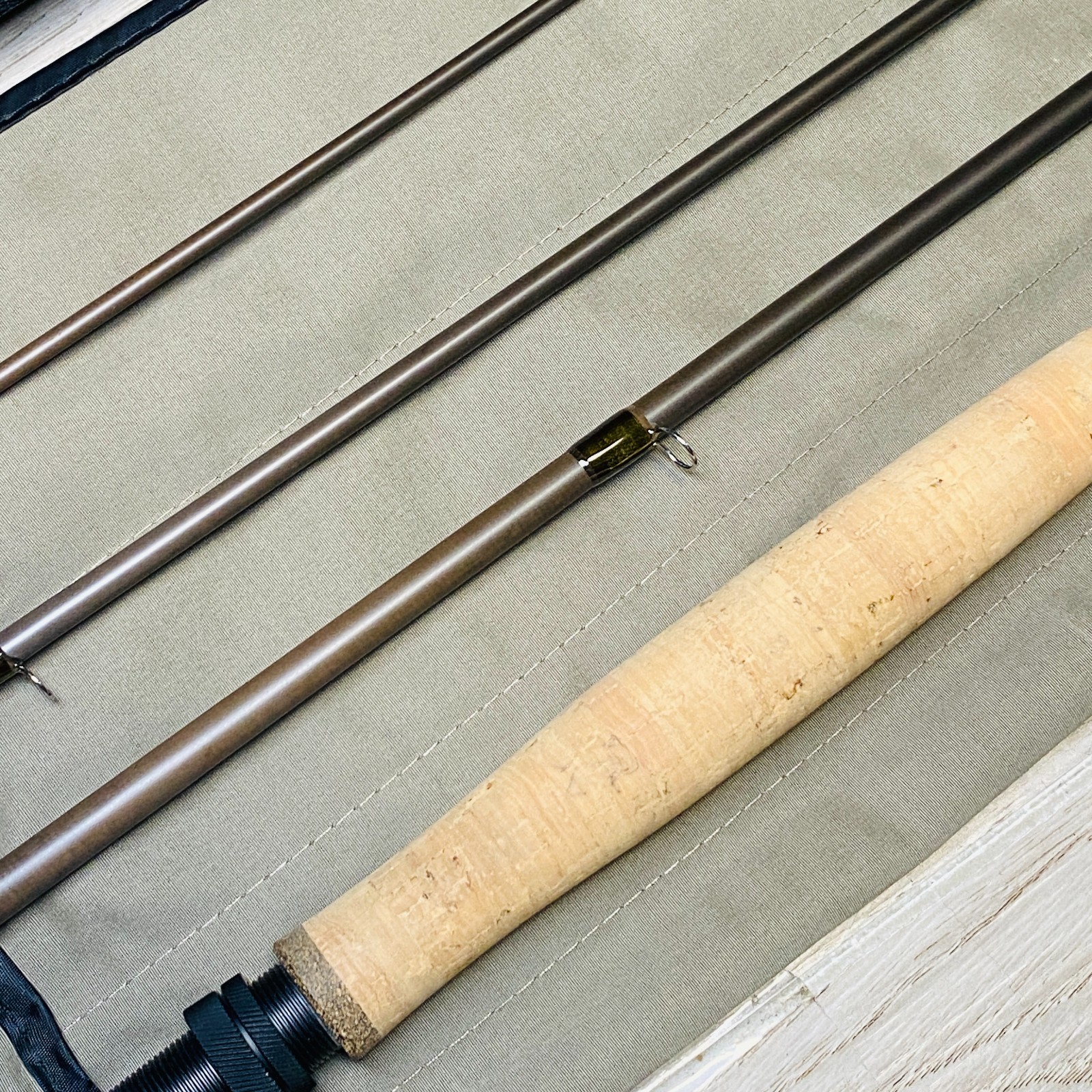 [Beautiful] G. Loomis IMX-PRO E 3106-4 10’6″ 3wt Fly Rod w/tube case