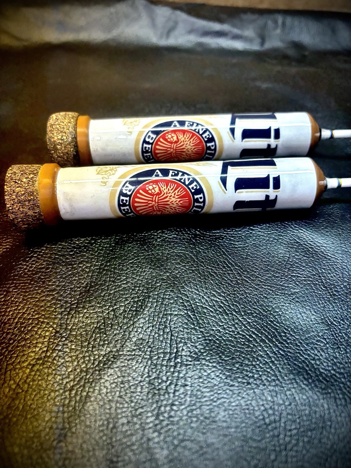 Miller Lite Beer Can Ice Fishing Rods