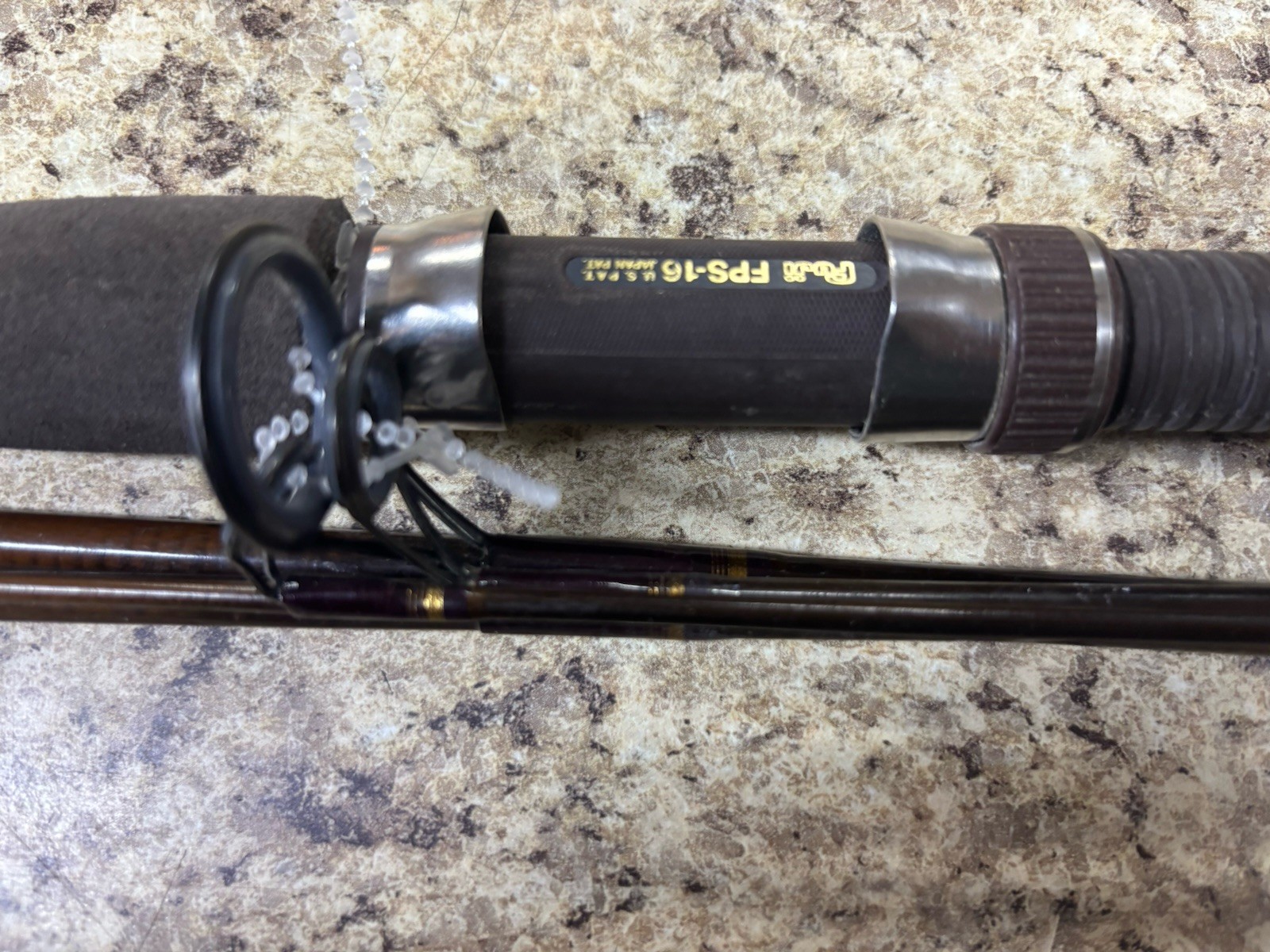 RARE Ultralight GRAPHITE Spinning ROD. 7 FOOT 6 INCH 2-8 # Kunnan Spiraltech