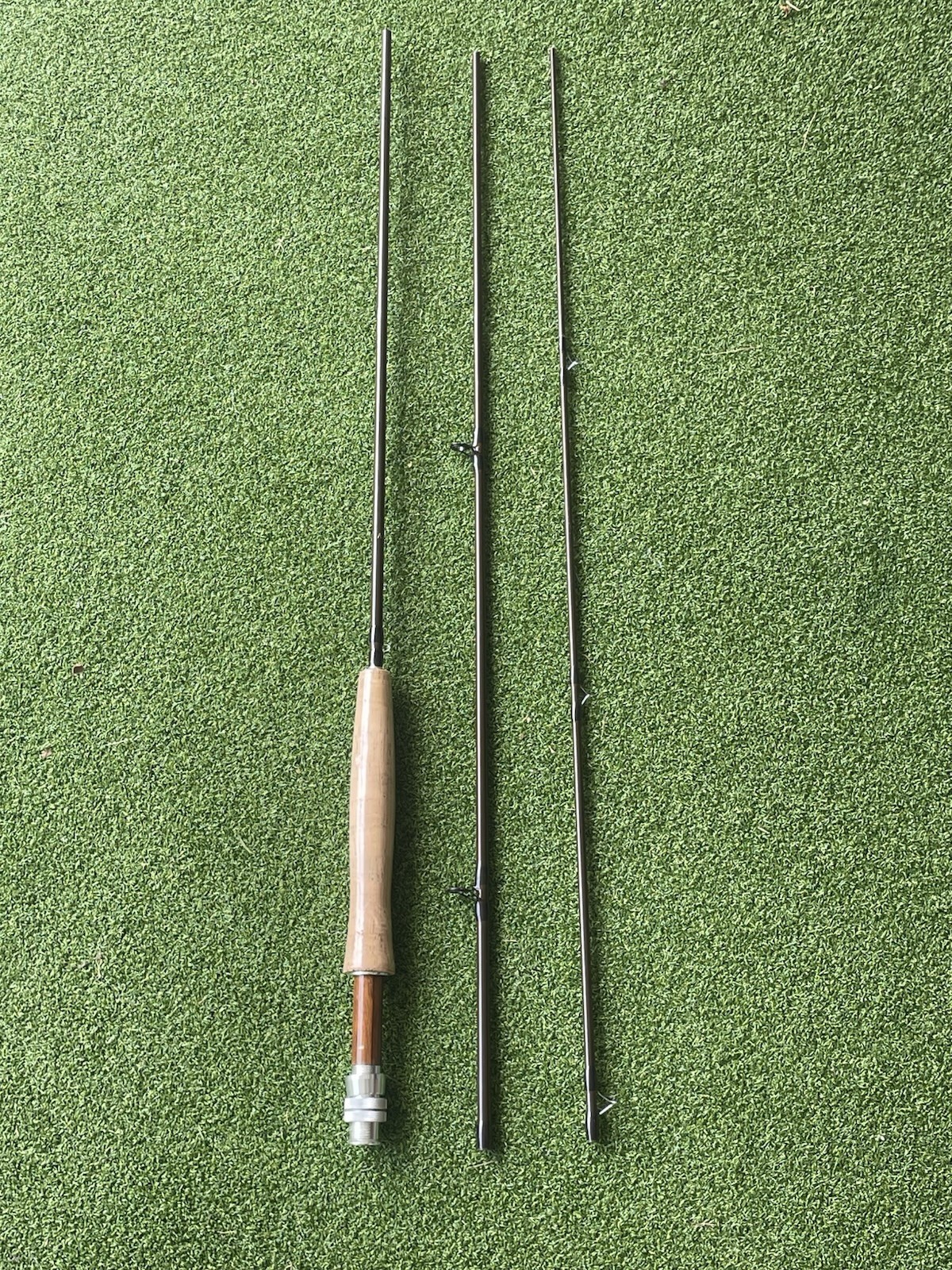new Cabella’s Prestige Fly Fishing Pole 9’0″ 5wt 4pc (Note Missing last section)