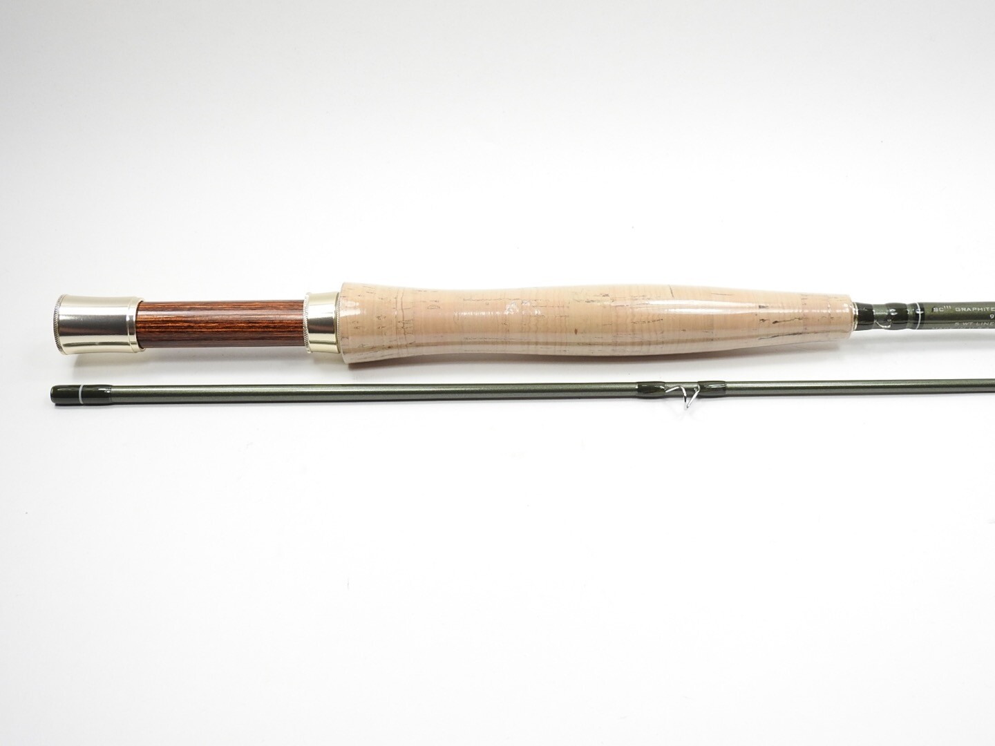 Jenkins SC Series Fly Fishing Rod. 9′ 5wt. W/ Tube and Sock. Made in USA.