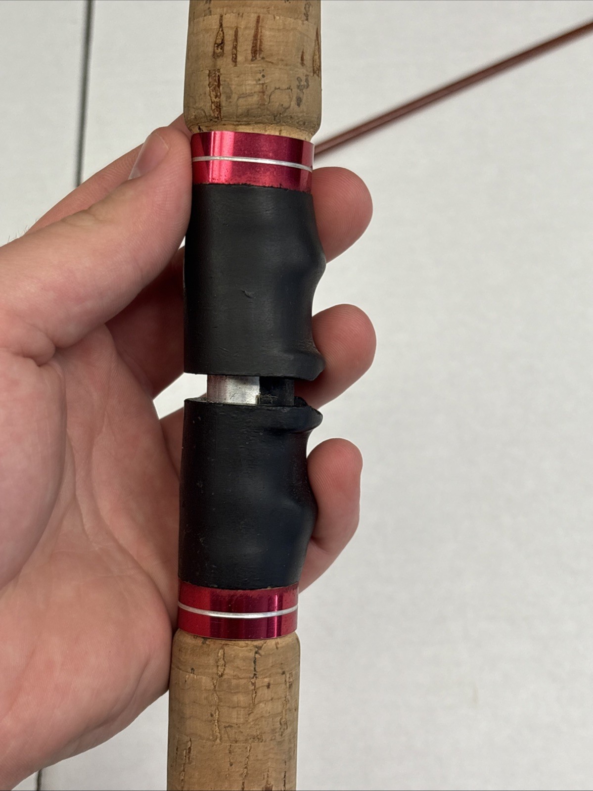 Vintage Quick Finessa 6060 Fishing Rod 6’ 2 Piece