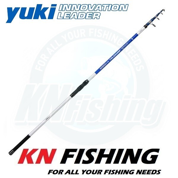 YUKI SAIKOU SURFCASTING TELE BEACH Surf Ledgering Fishing Rod 4.00m 100gr