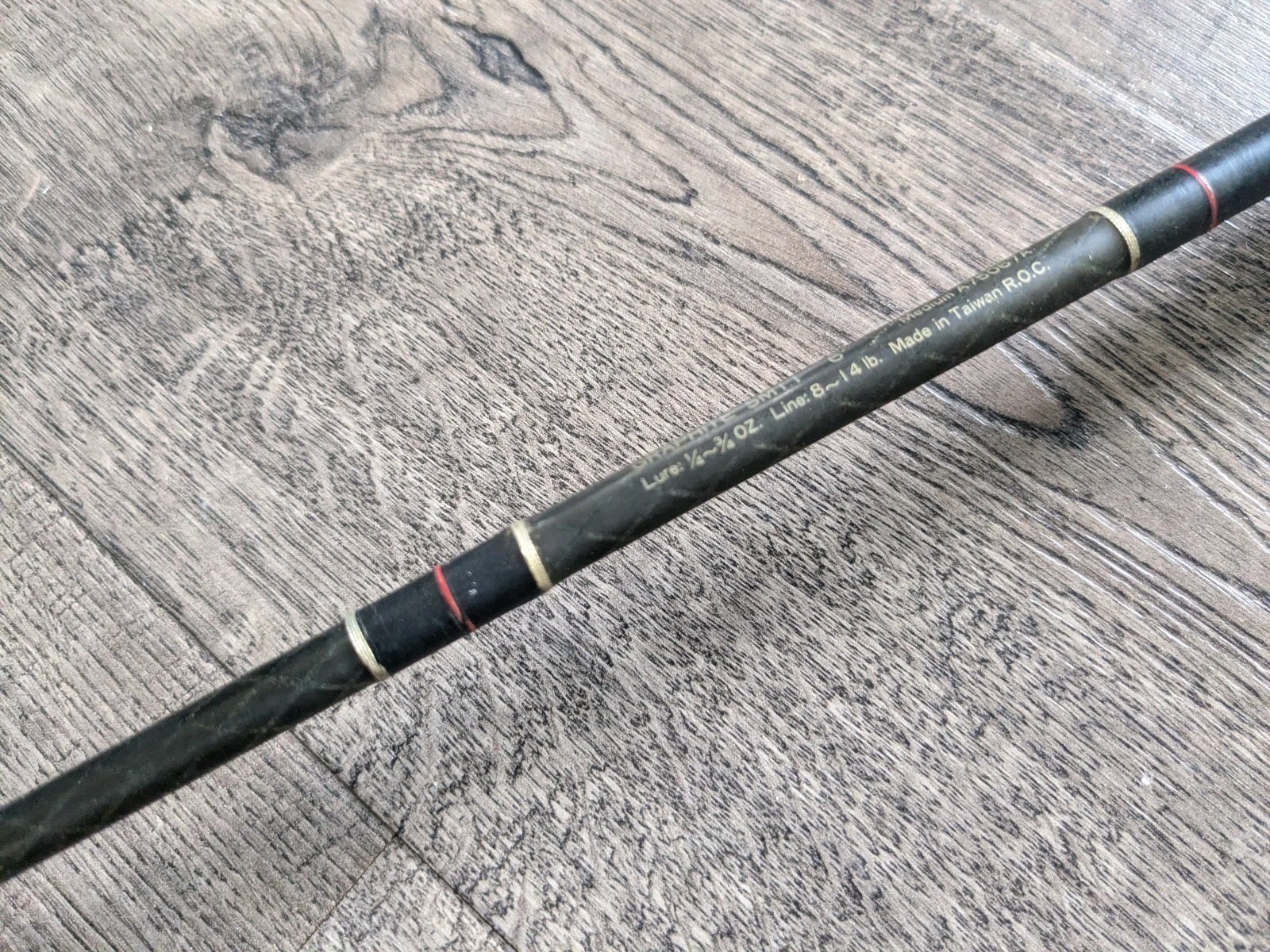 Daiwa SAMURAI POWER MESH 6’0″ 2PC Graphite Spinning Rod