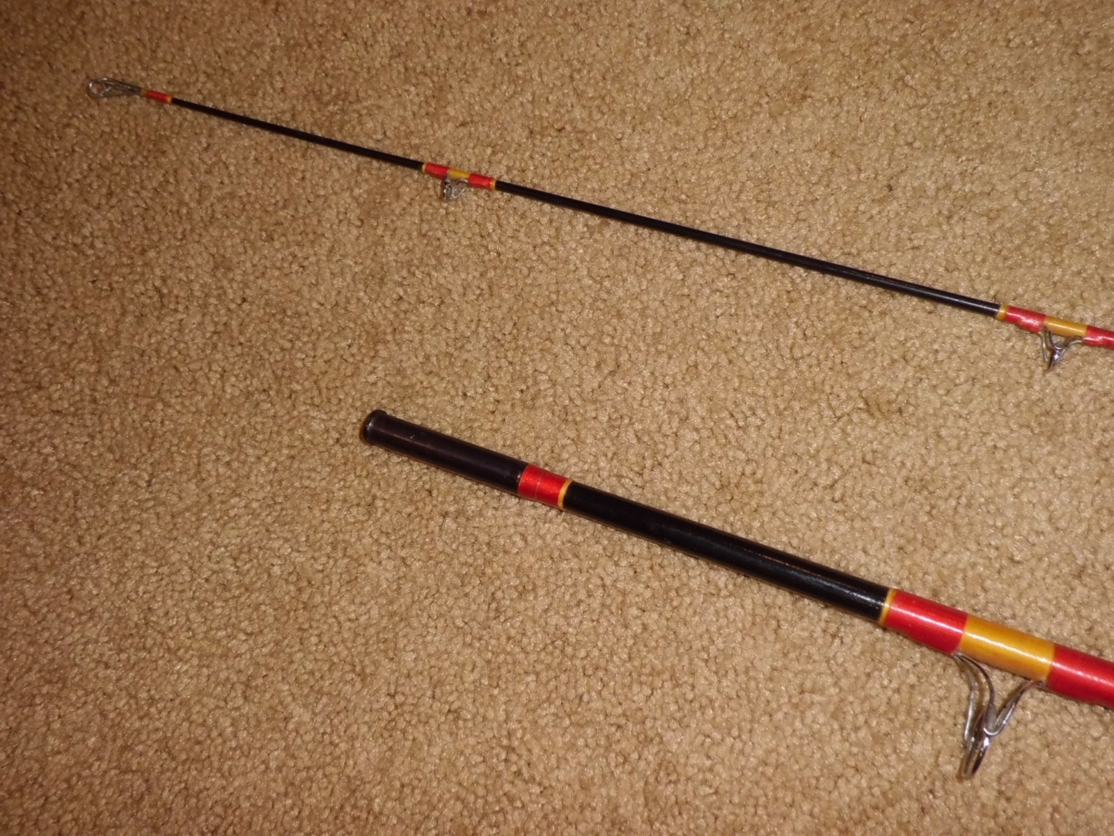 Vintage HARNELL Steelhead/Salmon Spinning 8′ Rod made in USA- 12 lb test
