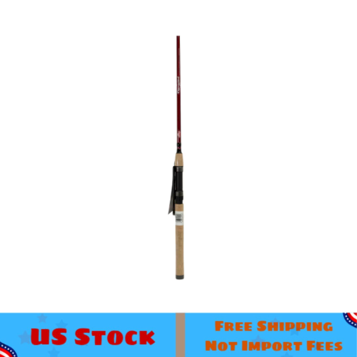Berkley Cherrywood HD Spinning Rod, 7′ Medium Fishing Rod, 2 Piece