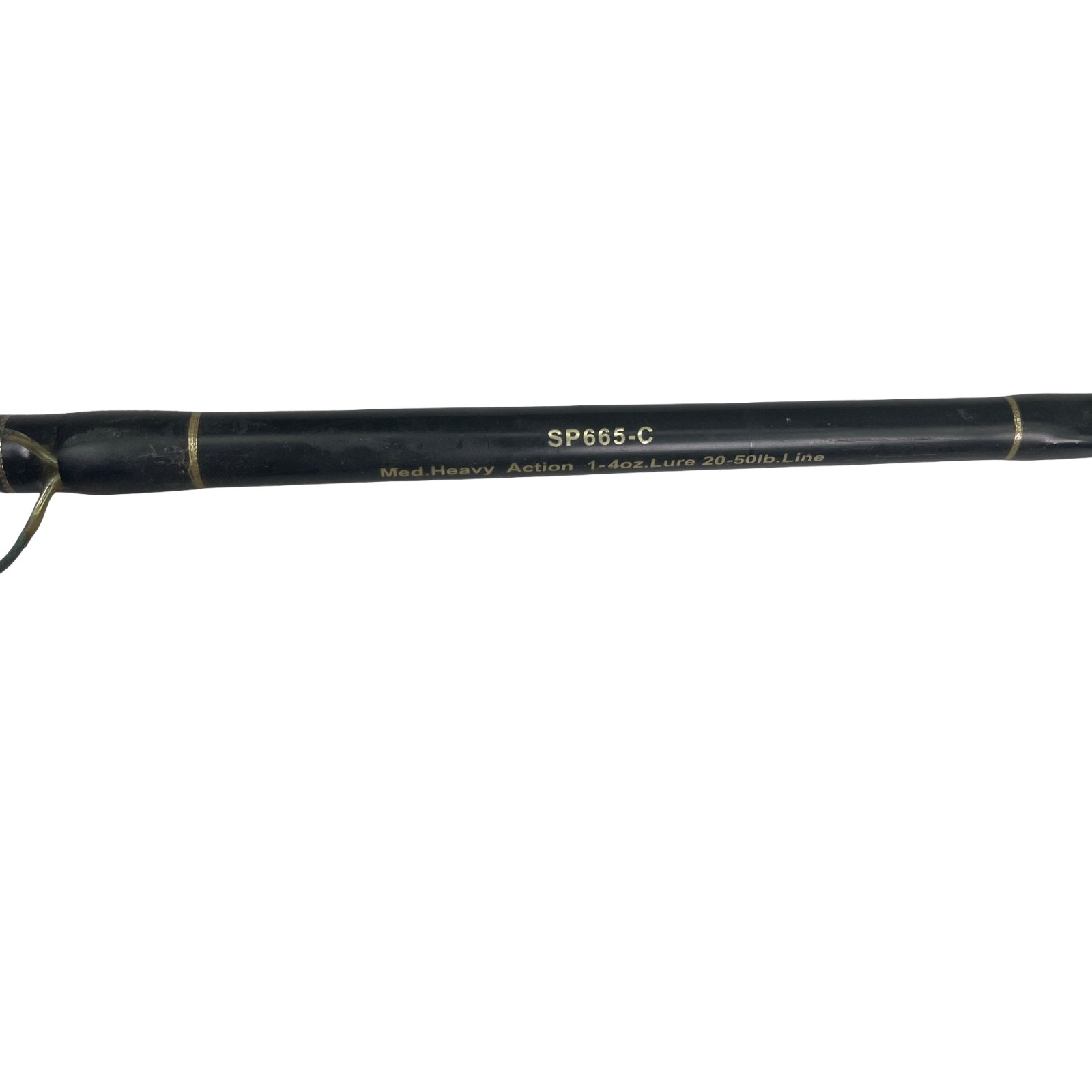 Vintage Sabre Pacifica Stroker SP665 6’ 6” Ocean Fishing Rod Med Heavy Action