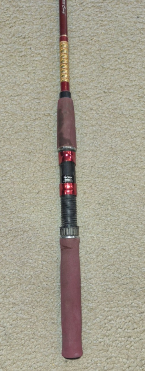 BERKLEY GRAPHITE ( 7 G.C.R.) CHERRYWOOD 2 PIECE FISHING ROD CRC30- 6′ 6″