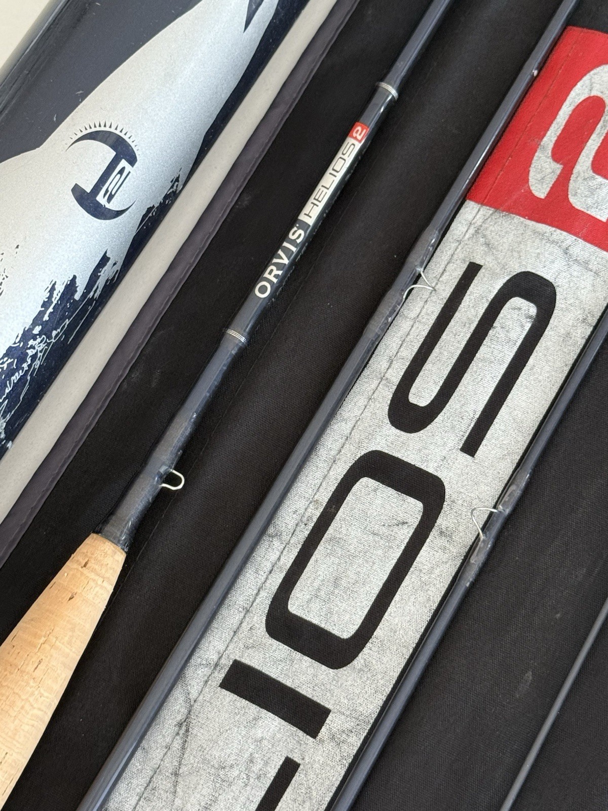 **BEAUTIFUL** SUPER RARE ORVIS ￼ HELIOS-2 3wt 7’6”in ￼ Flyrod!!