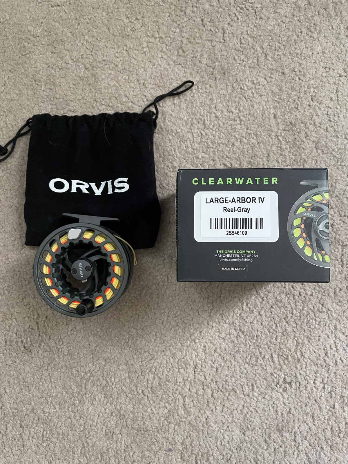 St Croix Premiere 908.4 Flyrod & Orvis Clearwater Large Arbor IV fl