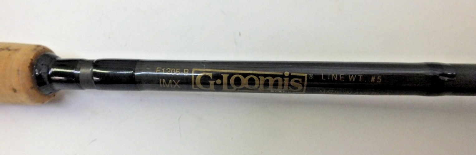 G-Loomis F1205-B IMX Line Wt #5 9′ 6″ 2-Piece Fly Rod