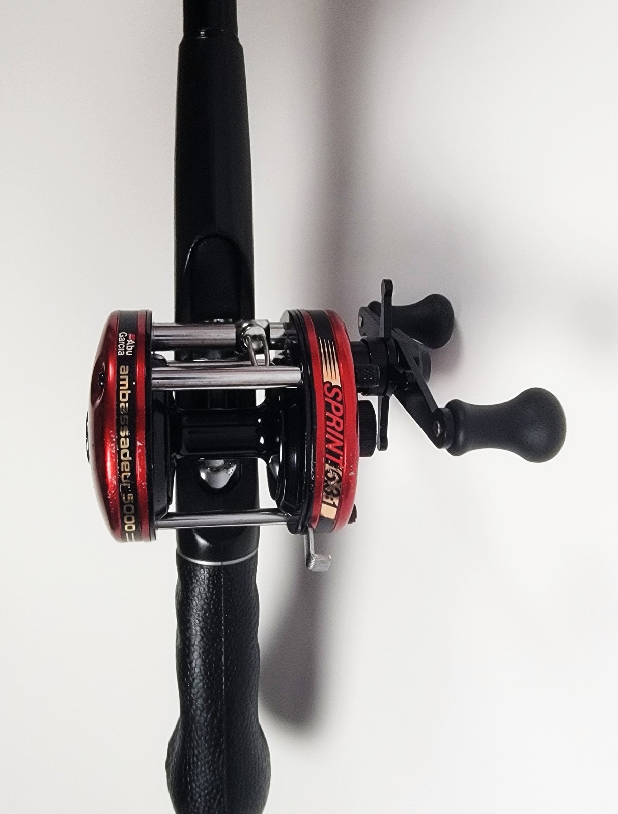 Abu Garcia Vintage BCG 8460 Medium Action Rod & Rare Ambassadeur 5000 Reel
