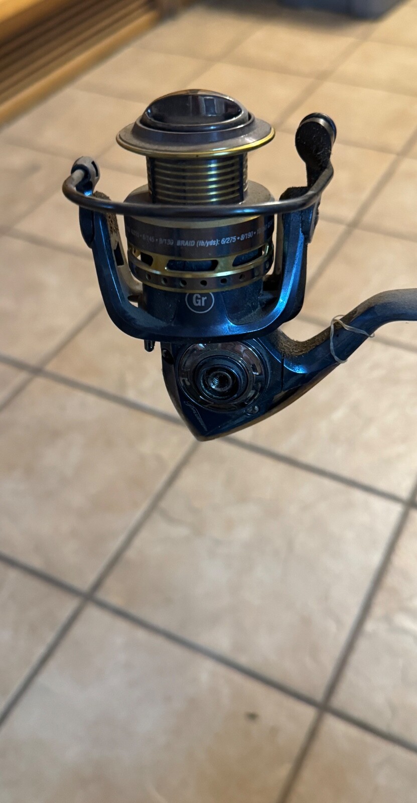 PFlueger President Pressp 30 Spinning Fishing Pole NO REEL HANDLE 58 Inch