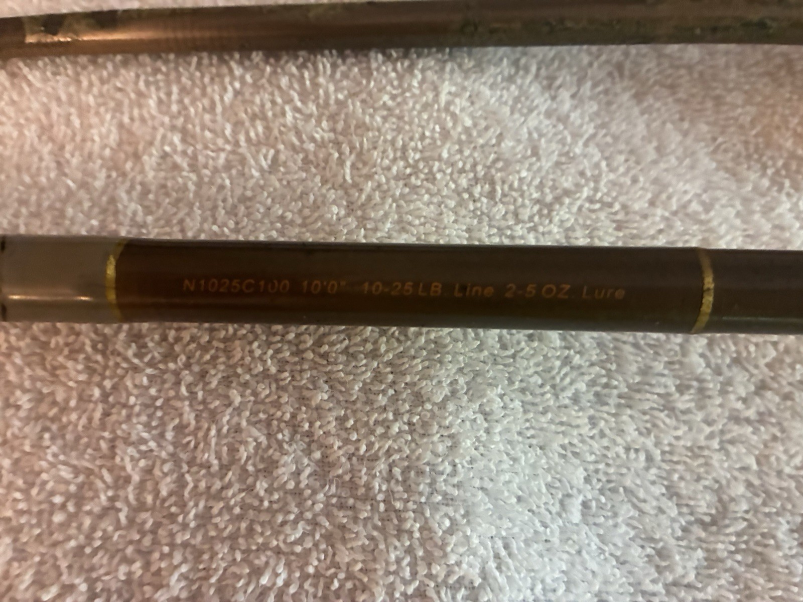 Star Rods Nickelite N1025C100?10’ 10-25lb 2-5oz Conventional Surf Casting Rod