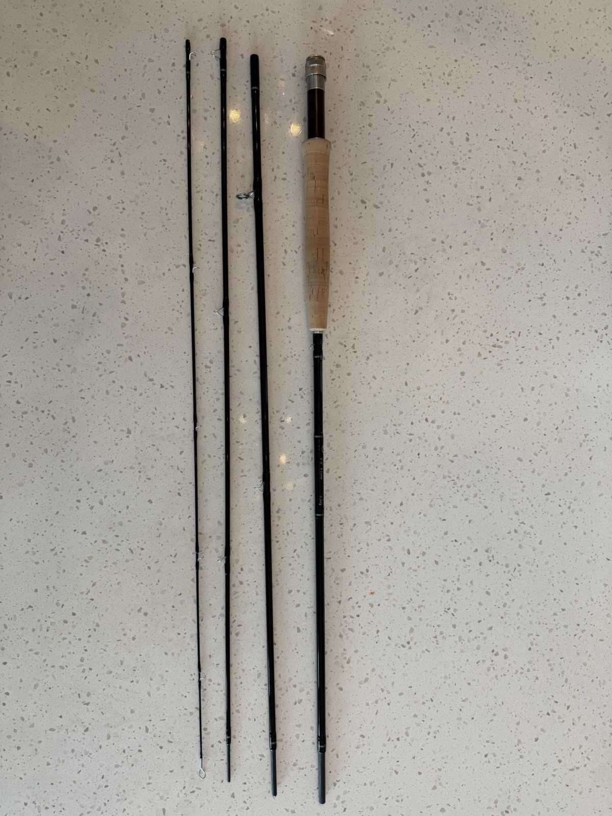 Scott S3 904/4 9′ 4wt 4pc Graphite Fast Action Fly Rod w/ Tube & Sock