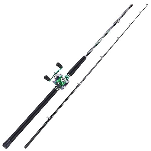 Catfish & Saltwater Surf Combo – 2-Piece Medium Heavy Casting Rod with Disc