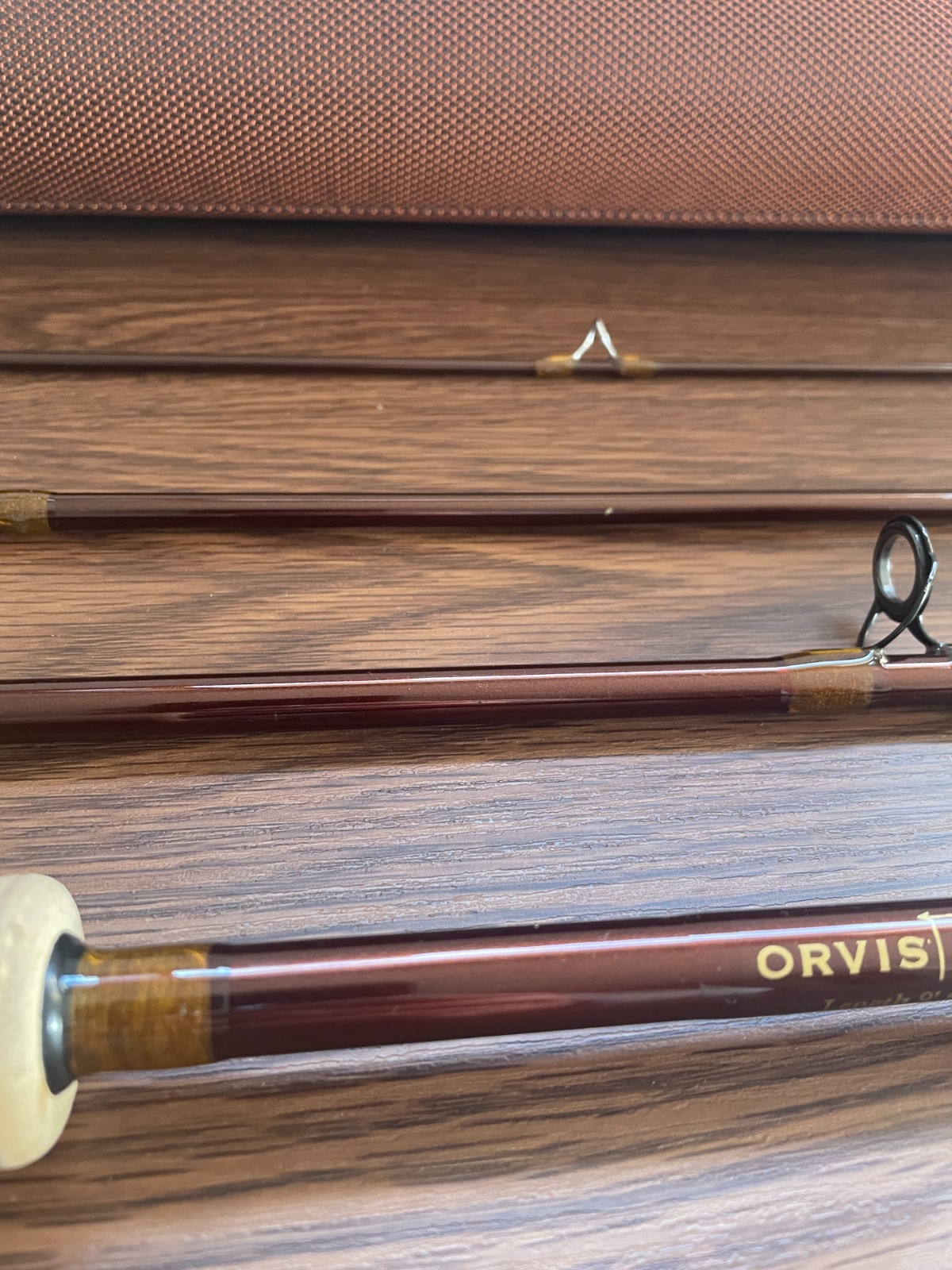 Orvis Access 910-4pe Tip Flex 3-5/8oz #10 wt Line 9’0″ Tube Used Fly Fishing Rod