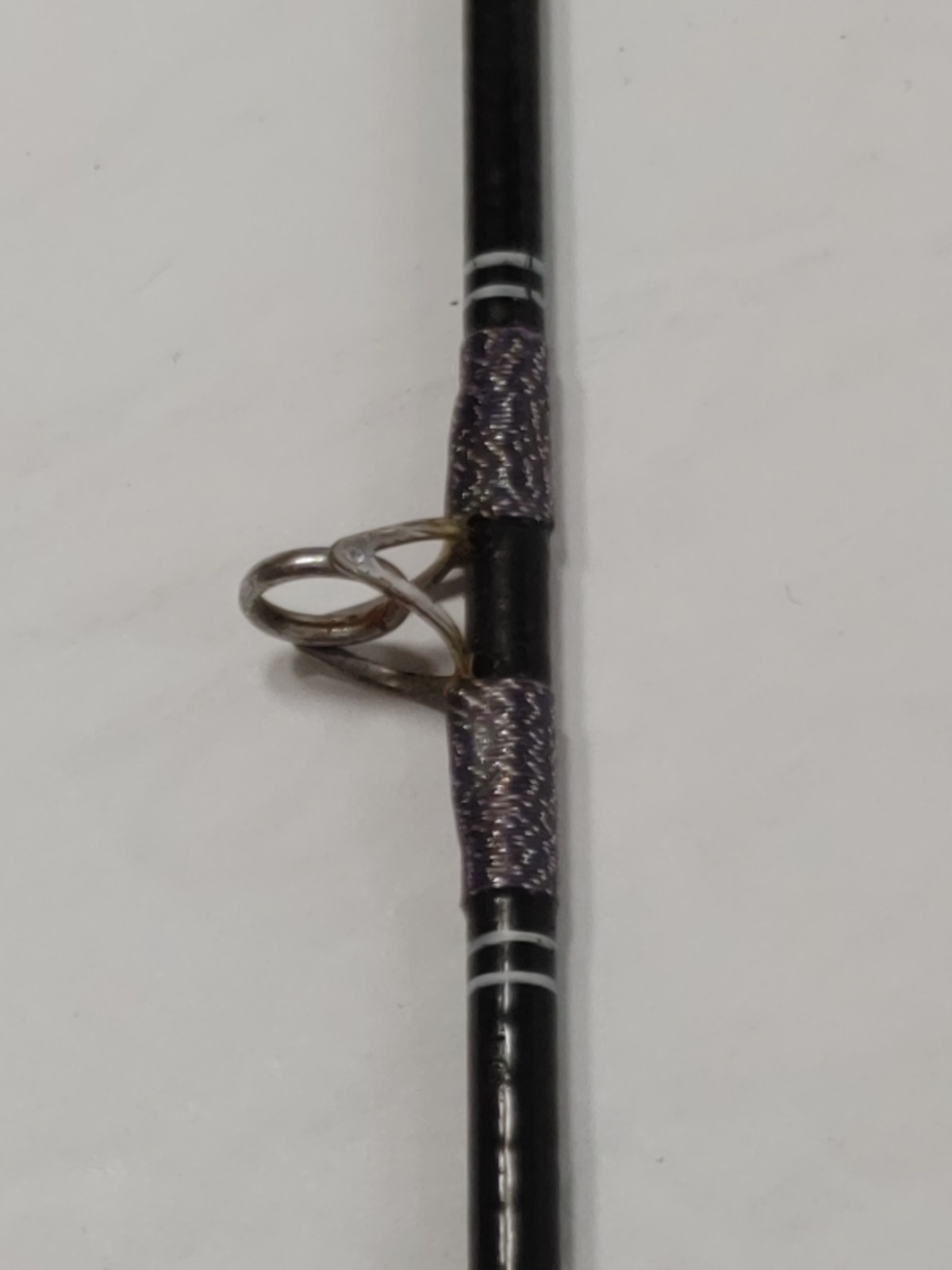 Vintage Unbranded Spin Casting Fishing Rod 6’8″ 2 Pc. CLEAN & READY DECOR
