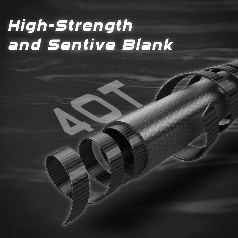 MIFINE MICROBITE AJING Spinning Rod 40T Carbon UL/L 1-10g Fast Ultralight Trout