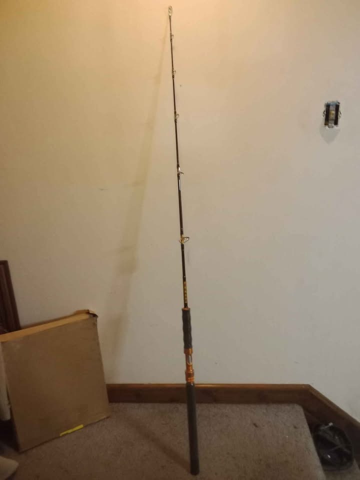 Fiblink 1-Piece Saltwater Offshore Trolling Rod Big Game Rod