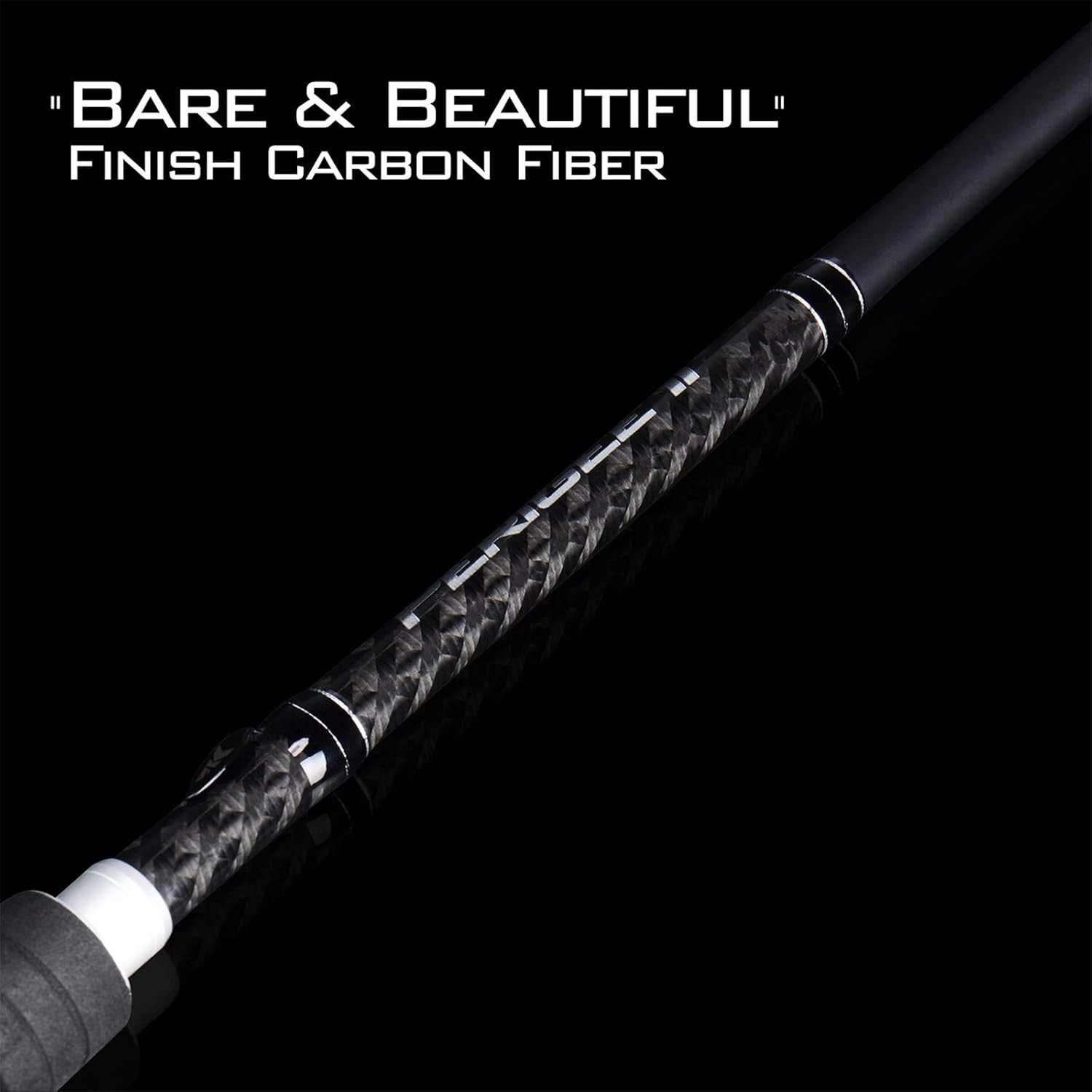 High Performance Perigee II 7′ Spinning Rod, Carbon Fiber, Fuji Guides, 2 Tips