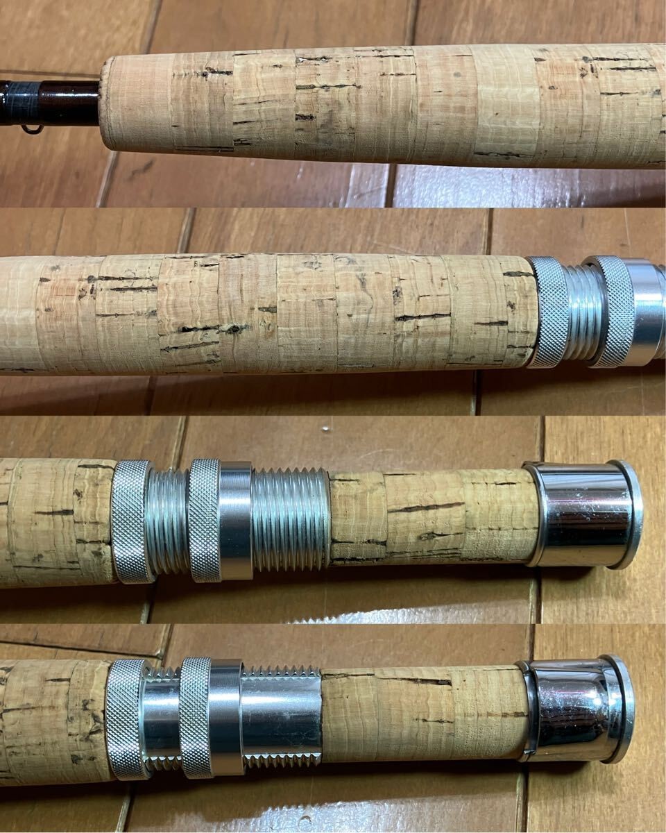 Orvis Graphite Mark II 8’6″ #6 2.5/8oz Fly Rod Fishing 4681