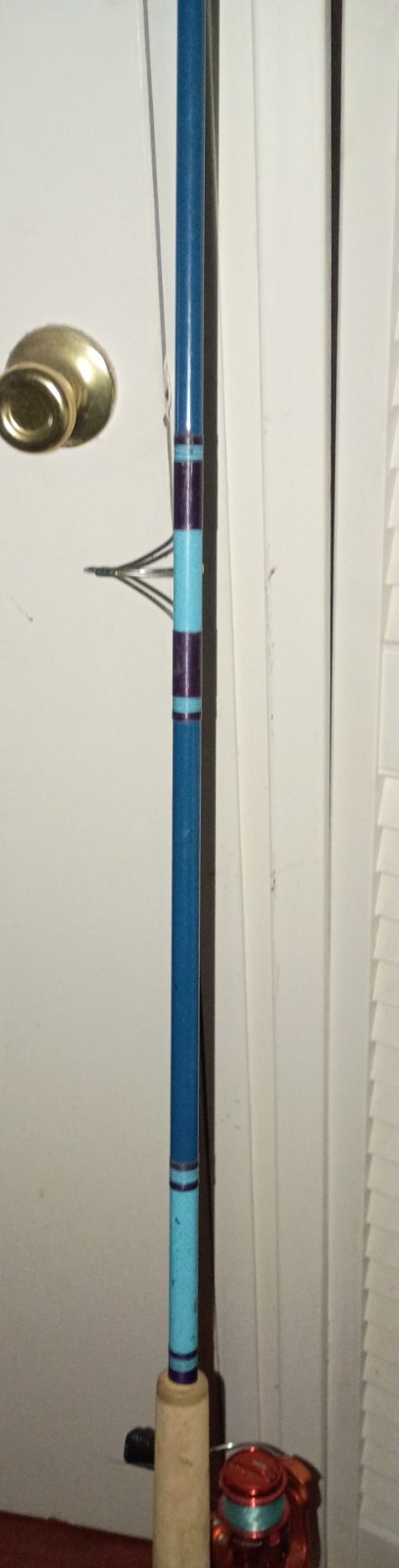 VINTAGE ABU GARCIA CONOLON 2-STAR, 7 FOOT, 5 INCHES LONG ( ONE PIECE) ” USED” 😍