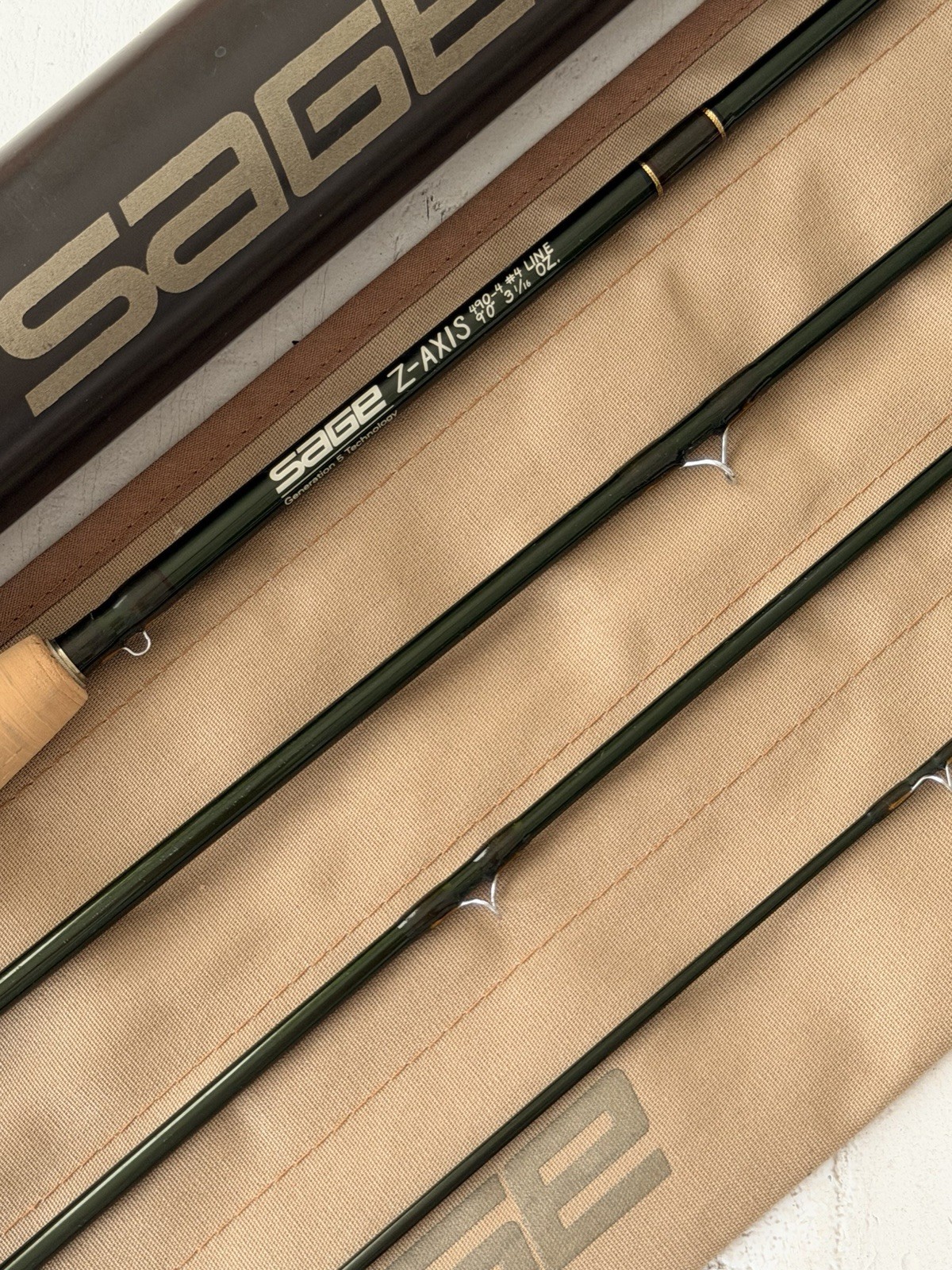 **BEAUTIFUL**🔥SAGE Z-Axis 4wt. 9’ft FlyRod!~LEGENDARY~🔥