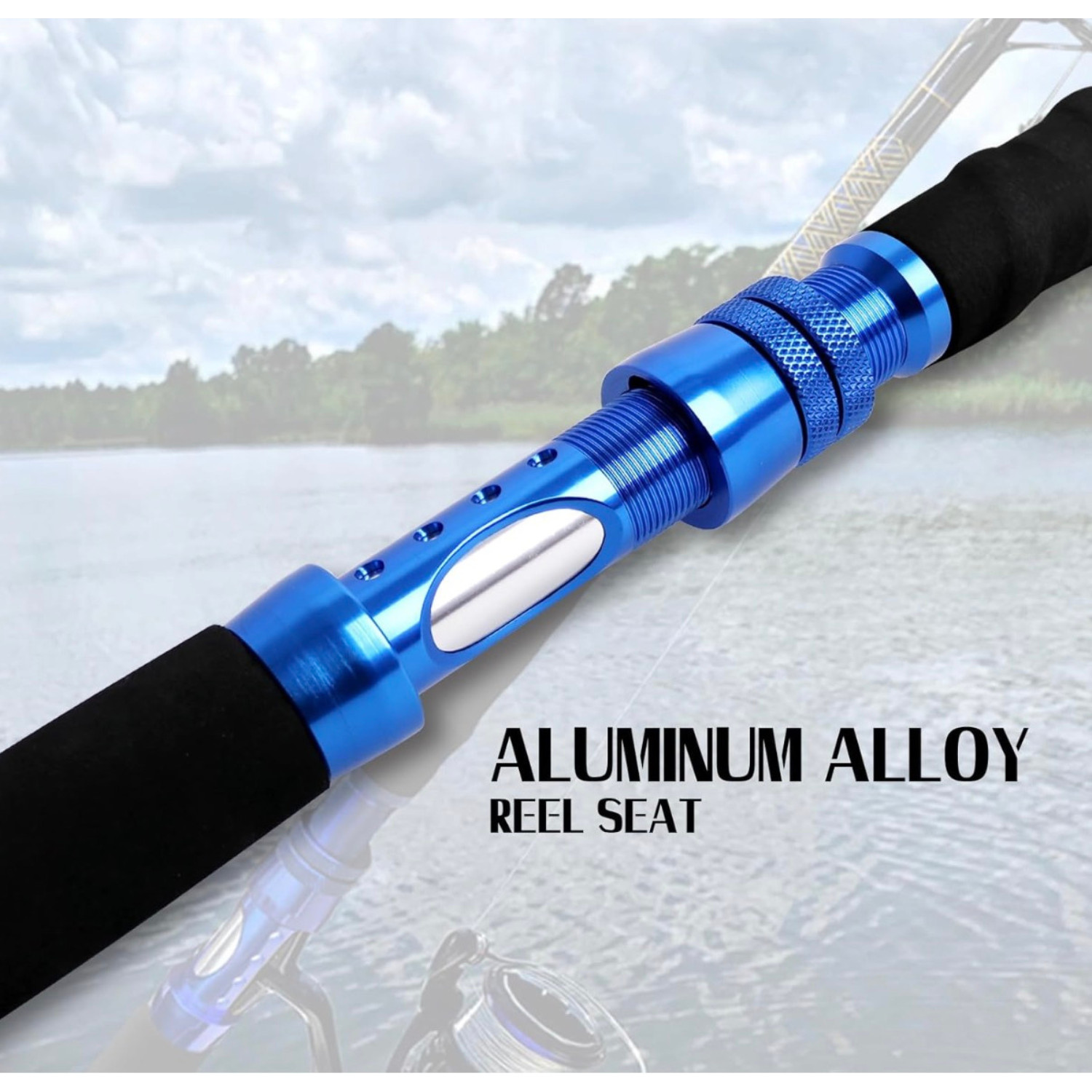 Fiblink 5’6″ Heavy Saltwater Jigging Spinning Rod 80-120lb Offshore Tuna