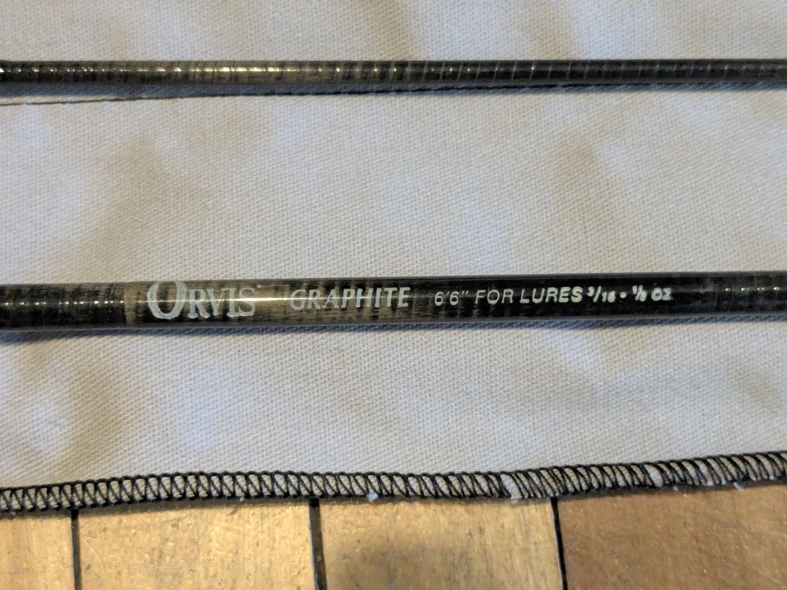 Orvis Green Mountain Series Graphite Spinning Rod 6 Foot 6 Inches Cork Handle