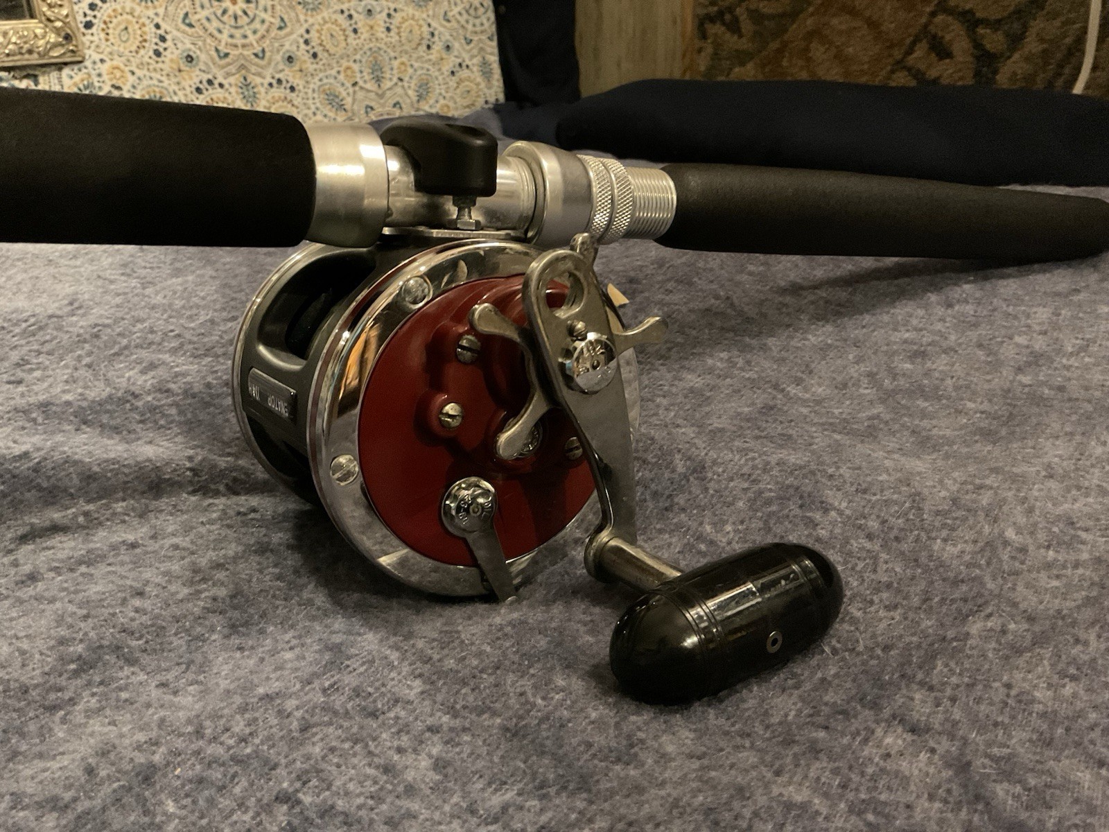 Custom Tournament Rod By “Lott Bros” Pro Anglers 3’ 5” W/ Penn Senator 114H1