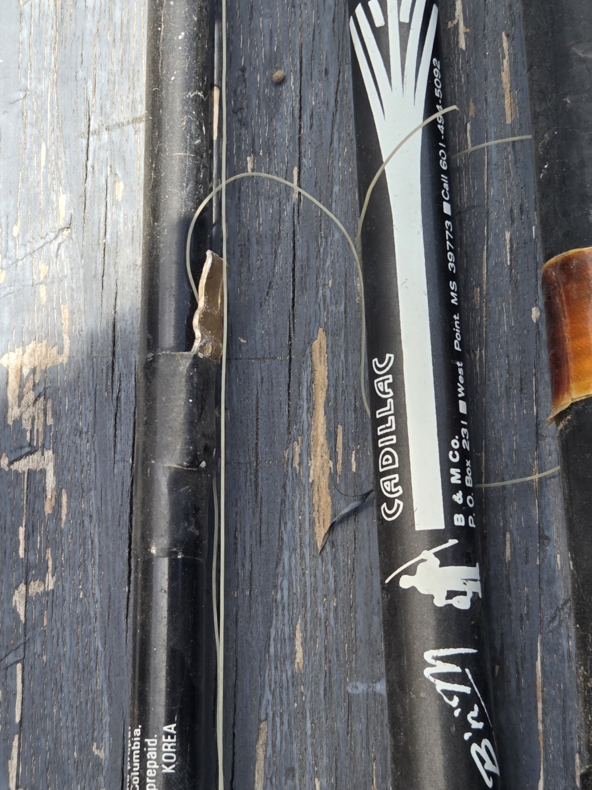 Vtg Telescopic Fishing Poles Lot Of 8 Varied Condition Lew’s, Cadillac, CFT