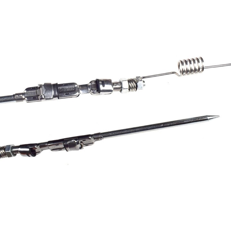 Ice Fishing Rod Spring Loaded Fishing Fish Bites Indicator for Easily Catching