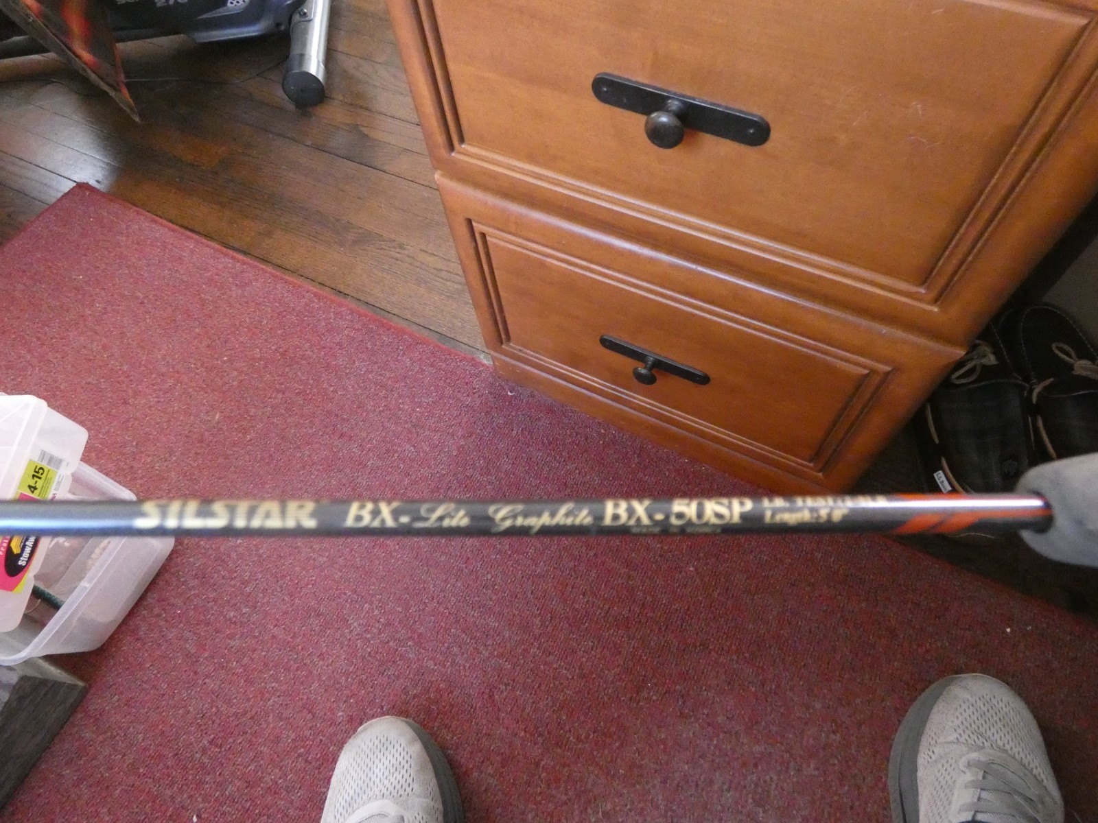 Vintage Silstar BX-50SP Lite Graphite Composite 5′ Lite Action 1 Pc spinning rod