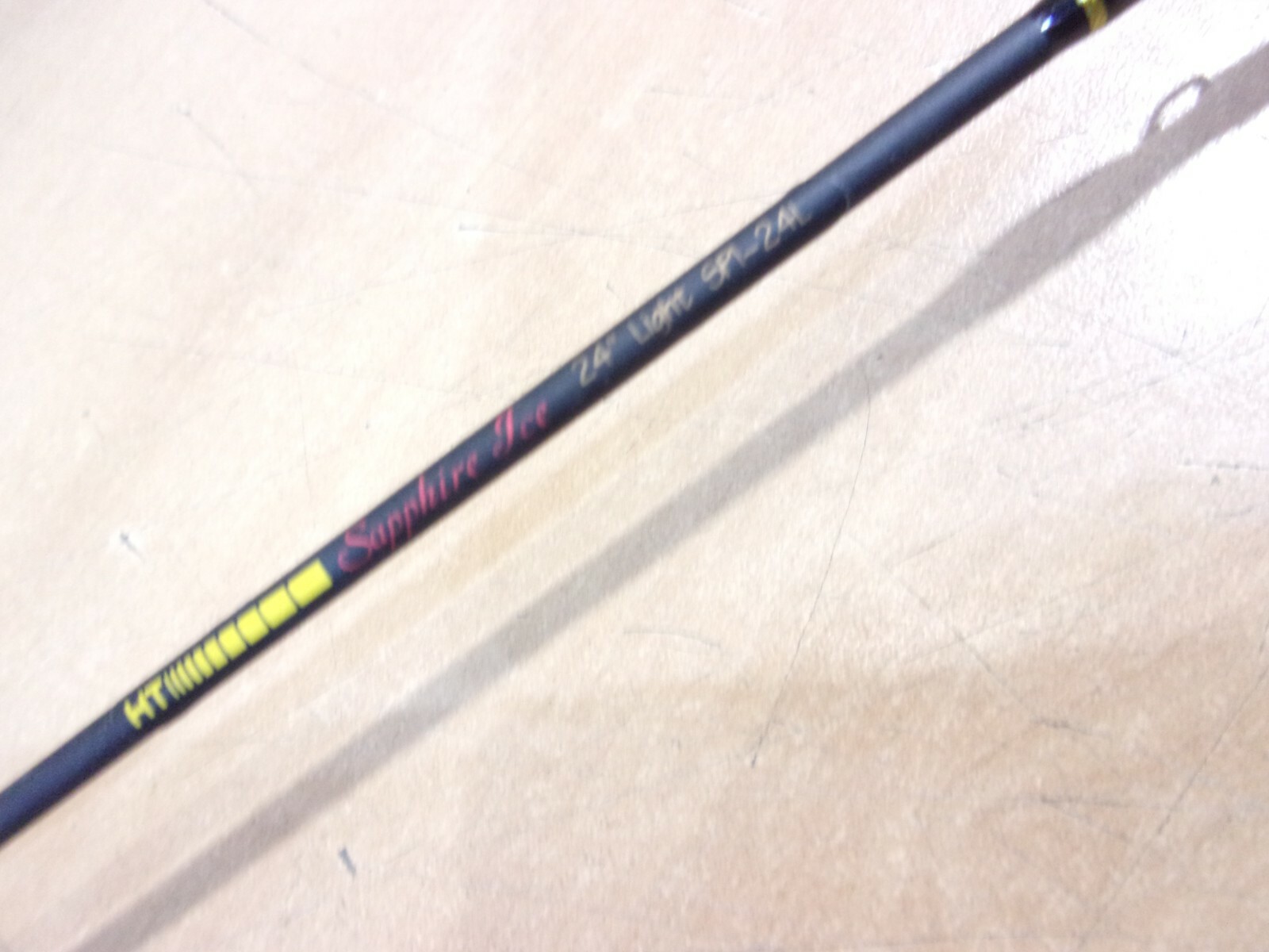 HT Sapphire Ice spinning rod 24 inch light action
