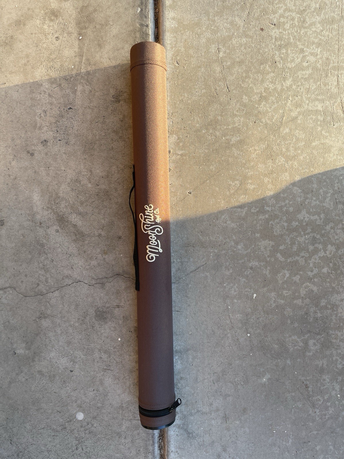 Moonshine Rod Co. The Drifter 3wt 7’6″ graphite fly Rod TUBE ONLY