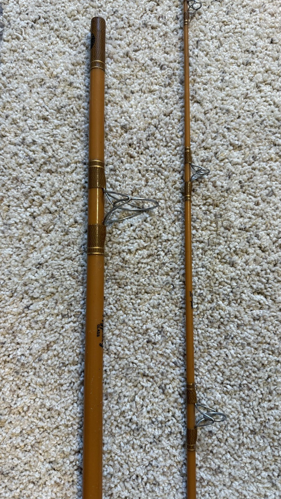 Vintage Golden Sabre 11’ Spinning Surf Fishing Rod Model #1301