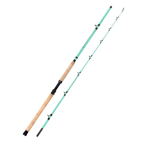 Catfish Fishing Rods – 1 Piece/2 Piece Pole – Portable Travel Pole – Medium