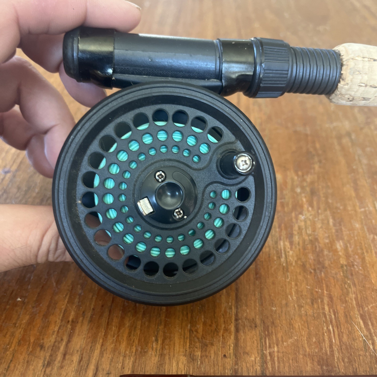 Pflueger 8’0″ Fly Rod PFLFY 8056, 3pc, #5/6 wt- New Old Stock 1094 Reel