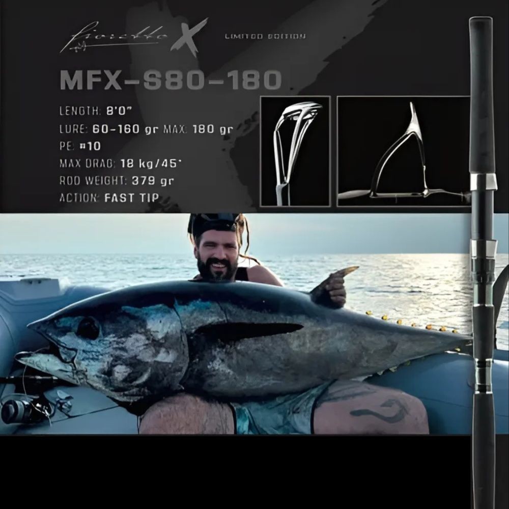 MOLIX Offshore Casting Rod FIORETTO X Limited Edition MFX-S80-180