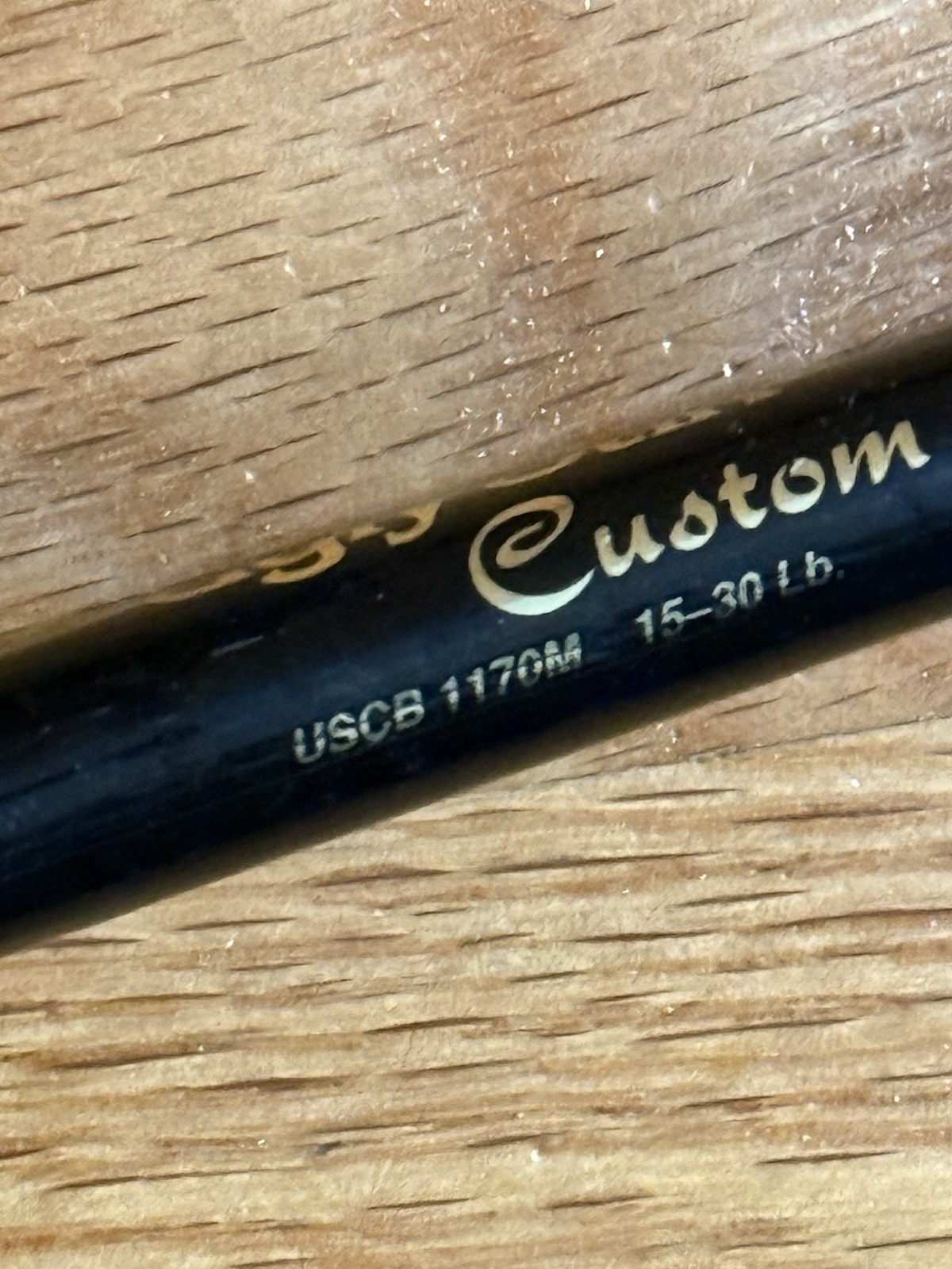 Shakespeare Ugly Stik Custom Spinning Rod 7′ MH Fast 15-30lb 1pc USCB1170M