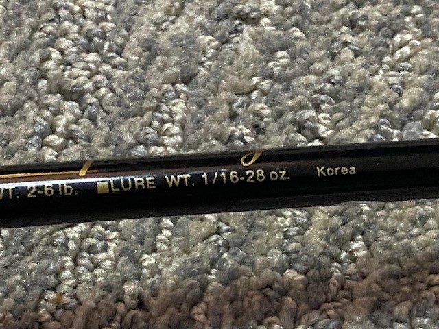Vintage Shimano Spinning FX-2250 2 Pc 5’6″ Spinning Rod 2-6 lb Line Korea