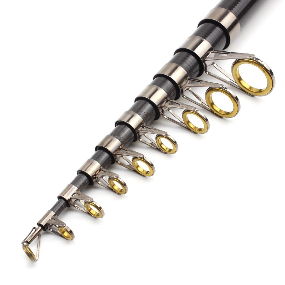 1.8M-3.0M Telescopic Fishing Rod Carbon Fiber Sea Fishing Pole Super Hard
