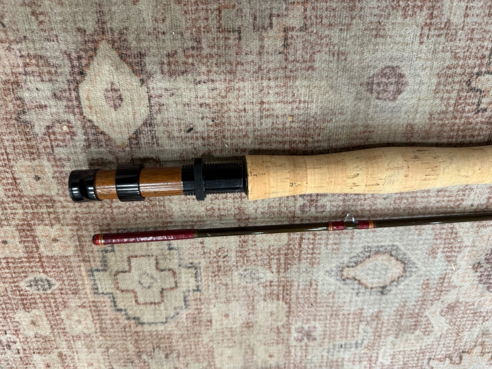 sage graphite III 390 RPL fly rod custom build