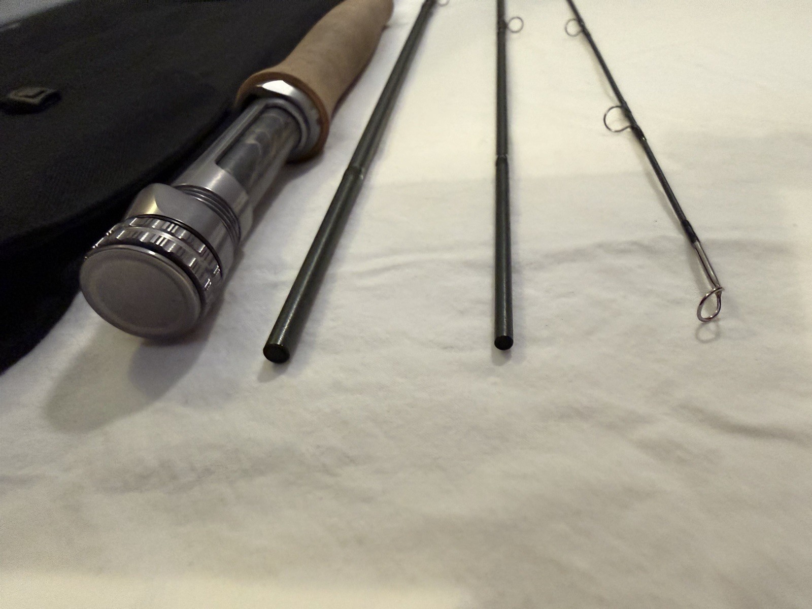 Orvis Helios 2 Helios F 9’ 5WT 4pc Fly Rod w/ Tube & Sock Excellent Condition