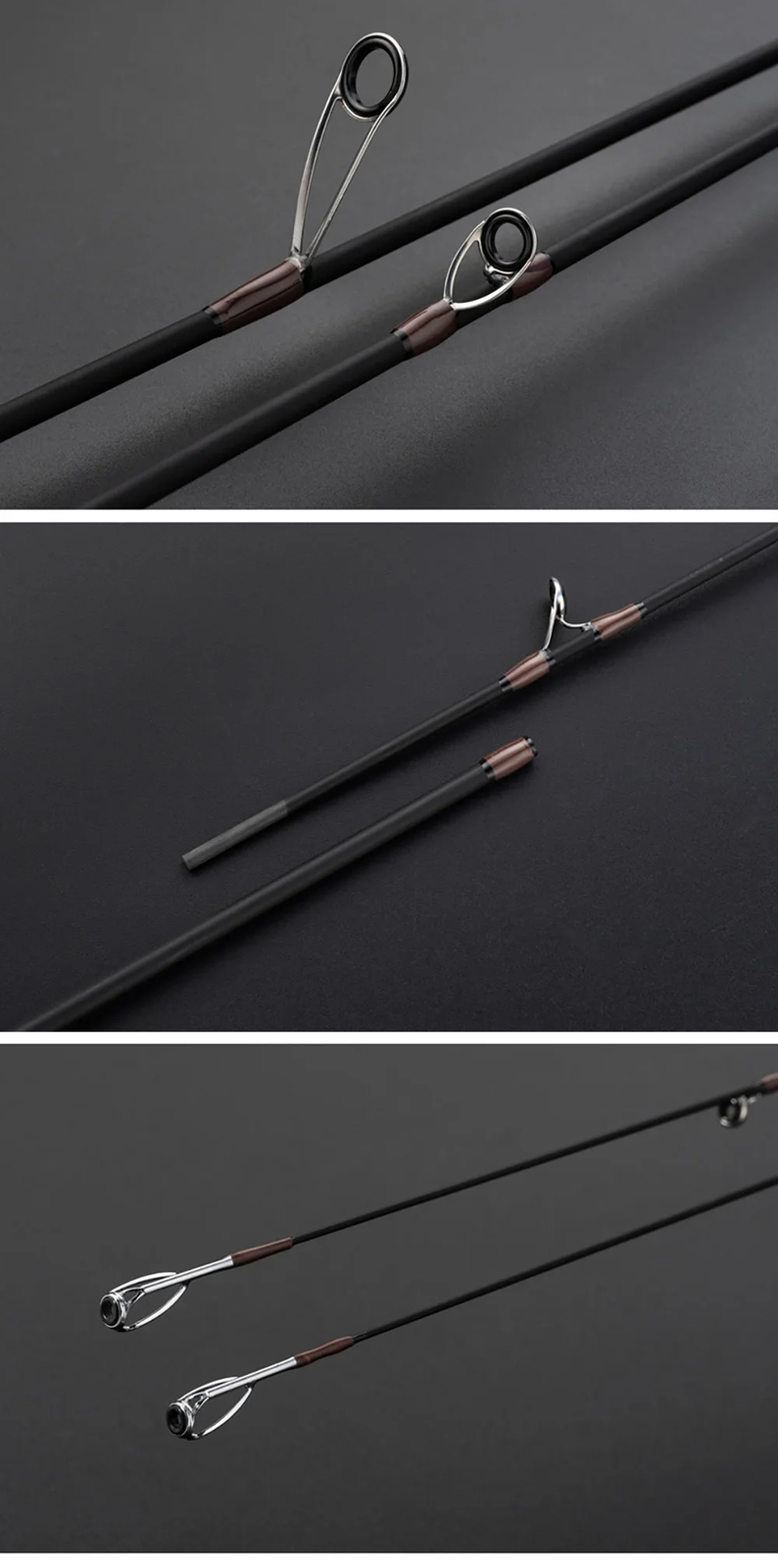 Lure Fishing Rod 1.39m 1.55m 1.68m 1.8m Ultralight Carbon Spinning Travel Rod