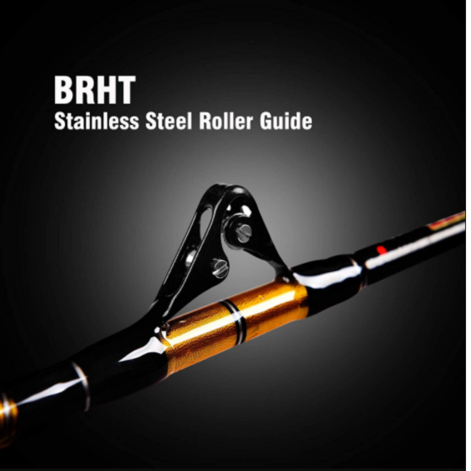 2 Piece Saltwater 7′ Trolling Rod Heavy Strong Corrosion Resistance Fiblink