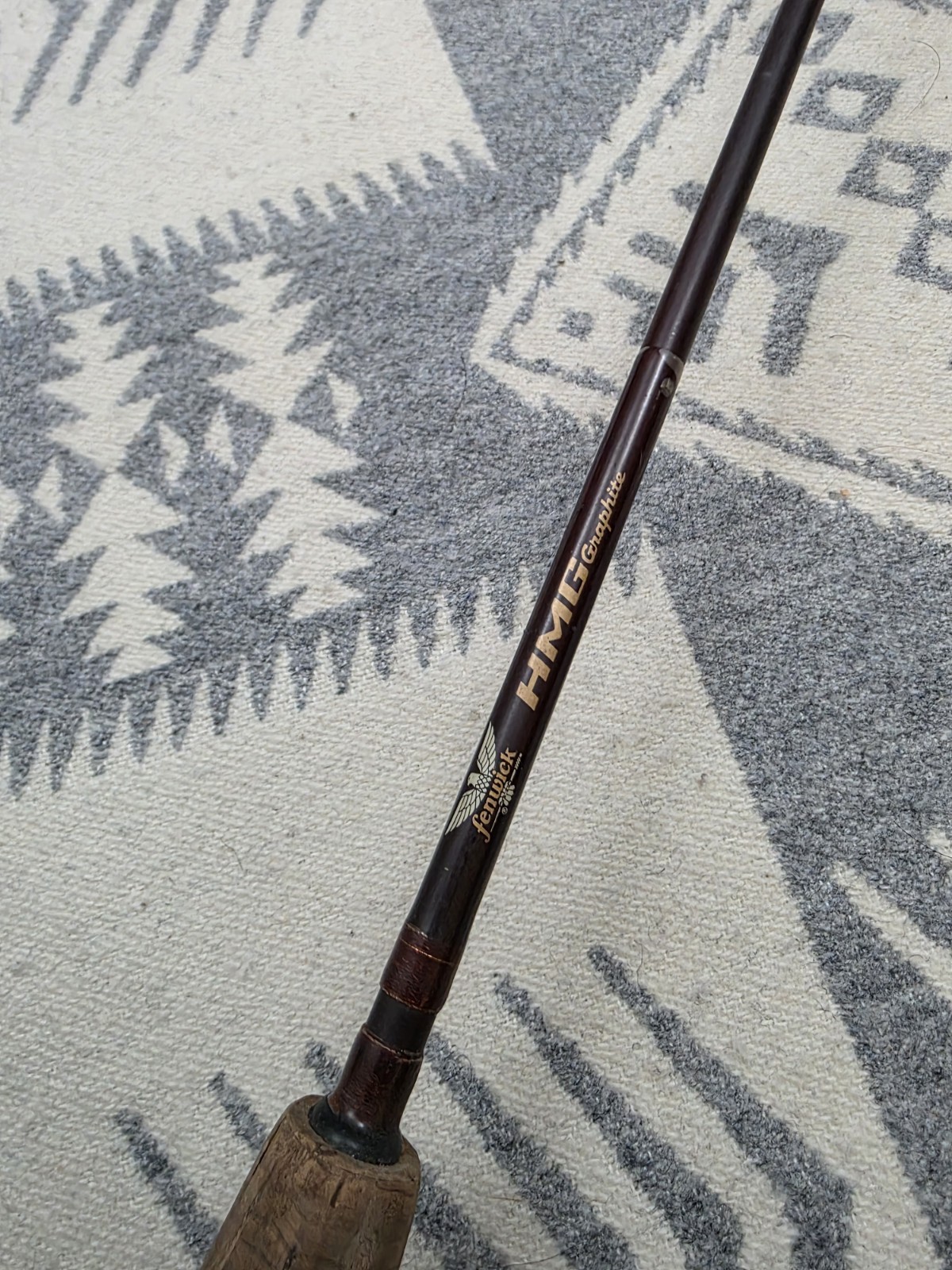 Vintage Fenwick HMG Graphite G959M 5’9″ Spinning Rod USA 6-15lb 1/4-5/8oz